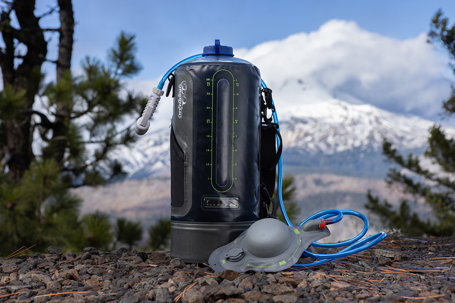3 Gallon (12L) Portable Camping Pressure Solar Shower Questions & Answers
