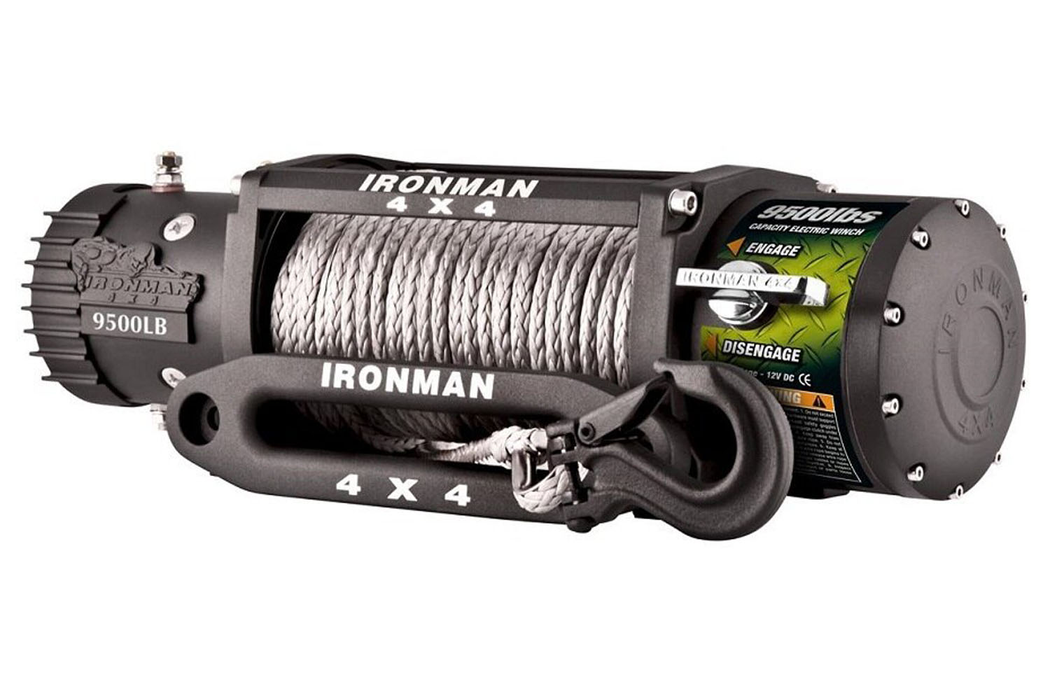 MONSTER WINCH 9500LBS 12v Electric (Synthetic Rope) Questions & Answers