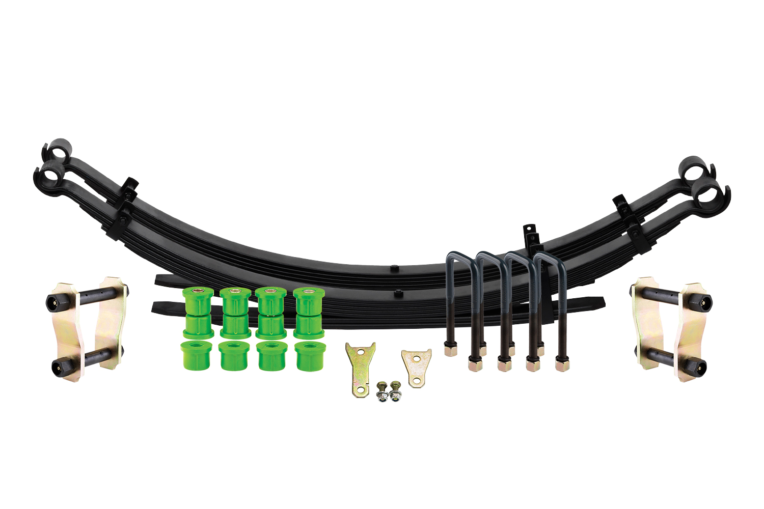 Is there a front and rear, and/or right and left for the leaf springs?