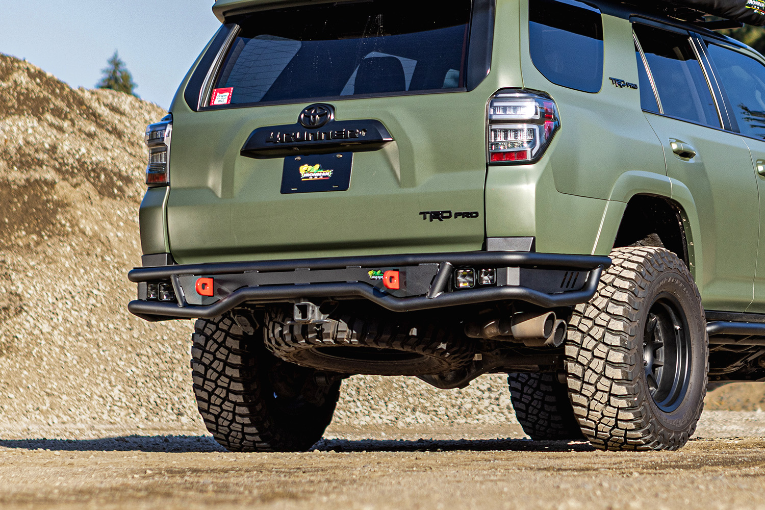 Raid Series Rear Bumper Kit Suited for 2010+ Toyota 4Runner Questions & Answers